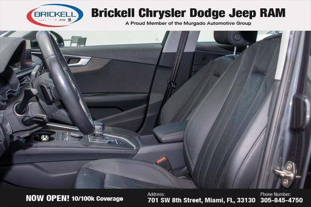 used 2019 Audi A4 car, priced at $17,701