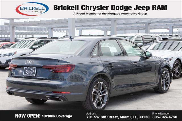 used 2019 Audi A4 car, priced at $17,701