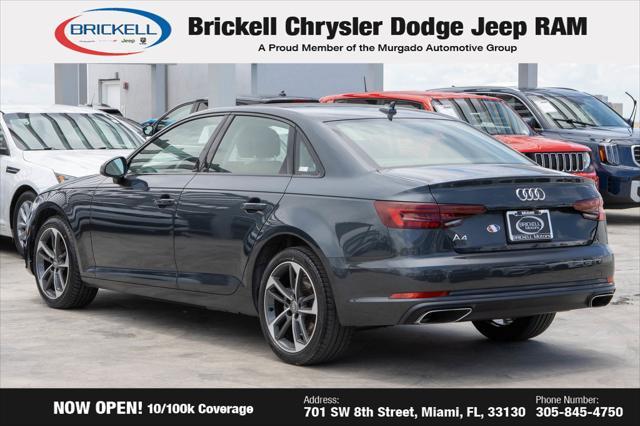 used 2019 Audi A4 car, priced at $17,701
