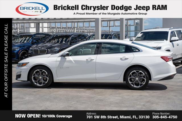 used 2022 Chevrolet Malibu car, priced at $16,364