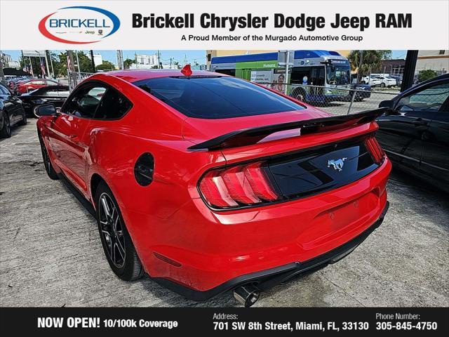 used 2021 Ford Mustang car, priced at $21,608