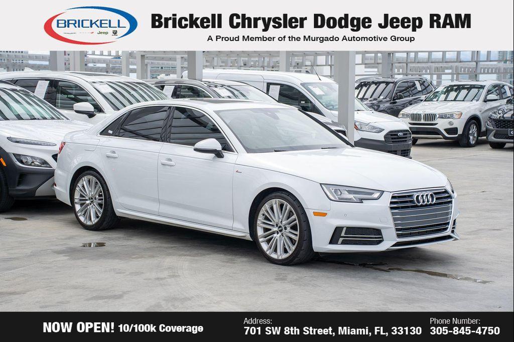 used 2018 Audi A4 car, priced at $16,015