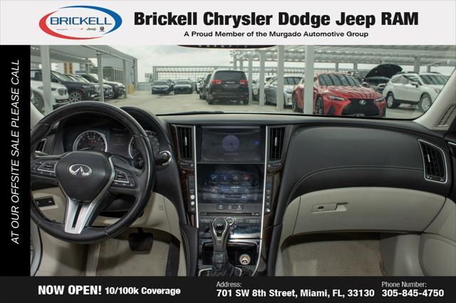 used 2018 INFINITI Q50 car, priced at $14,674