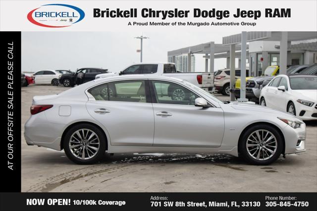 used 2018 INFINITI Q50 car, priced at $14,674