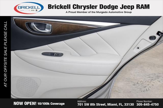 used 2018 INFINITI Q50 car, priced at $14,674