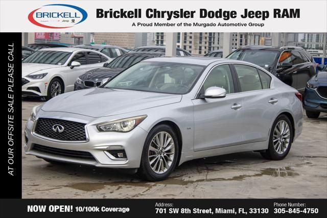 used 2018 INFINITI Q50 car, priced at $14,674