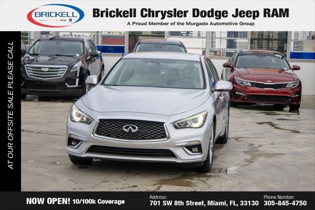 used 2018 INFINITI Q50 car, priced at $14,674