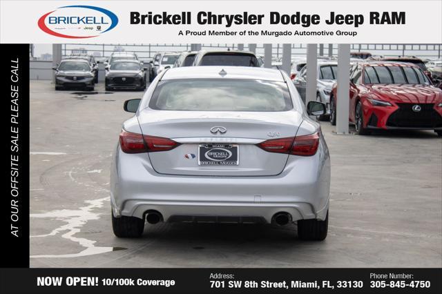 used 2018 INFINITI Q50 car, priced at $14,674