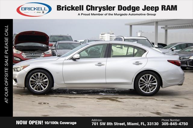 used 2018 INFINITI Q50 car, priced at $14,674