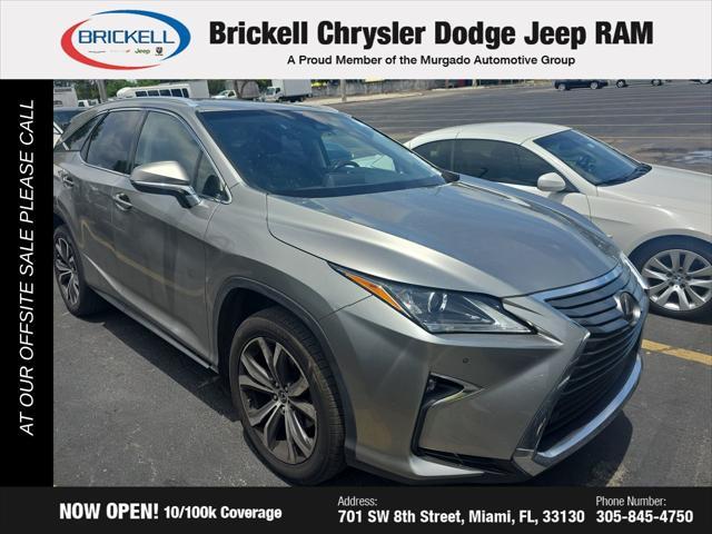 used 2018 Lexus RX 350L car, priced at $25,700