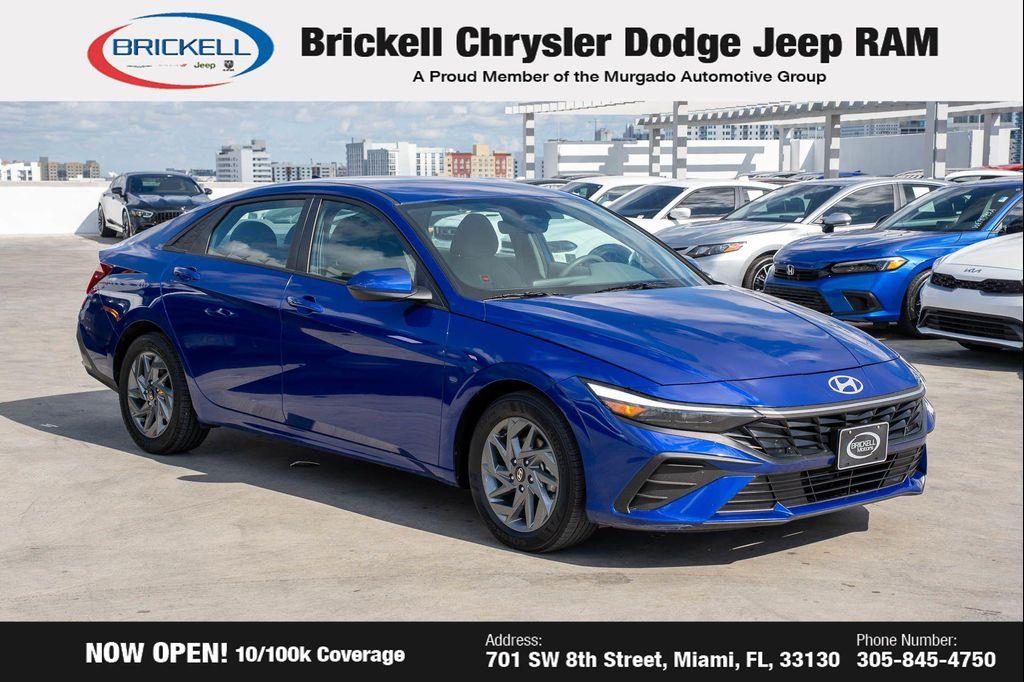 used 2024 Hyundai Elantra car, priced at $14,799