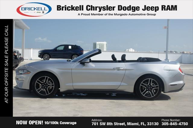 used 2022 Ford Mustang car, priced at $20,068