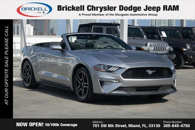 used 2022 Ford Mustang car, priced at $20,068