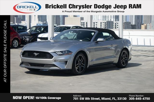 used 2022 Ford Mustang car, priced at $20,068