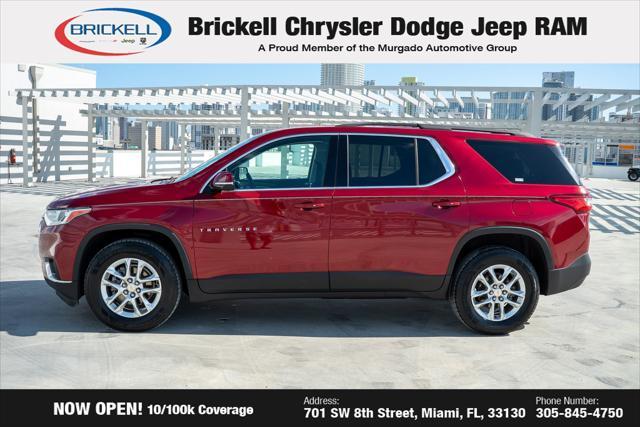 used 2020 Chevrolet Traverse car, priced at $22,986