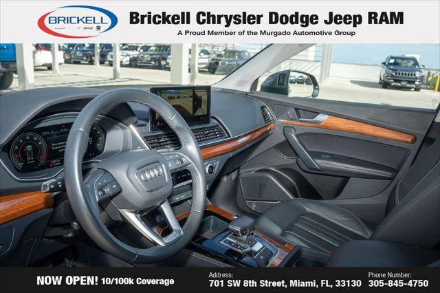 used 2023 Audi Q5 car, priced at $23,665
