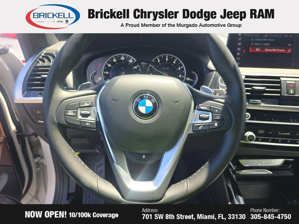 used 2019 BMW X3 car, priced at $16,775