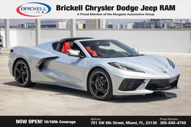 used 2021 Chevrolet Corvette car, priced at $69,617