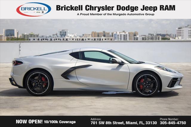 used 2021 Chevrolet Corvette car, priced at $69,617