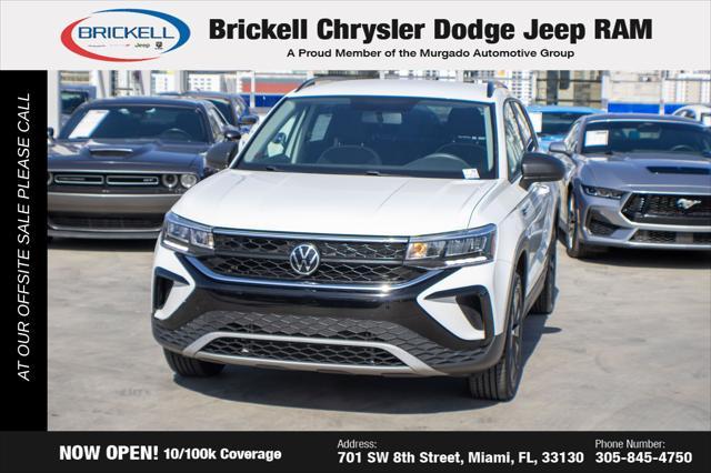 used 2022 Volkswagen Taos car, priced at $17,344