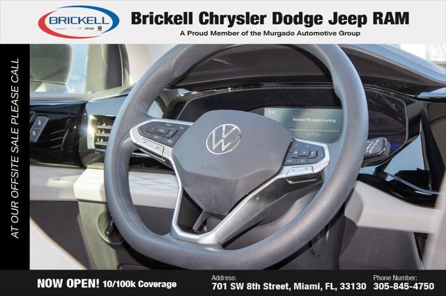 used 2022 Volkswagen Taos car, priced at $17,344