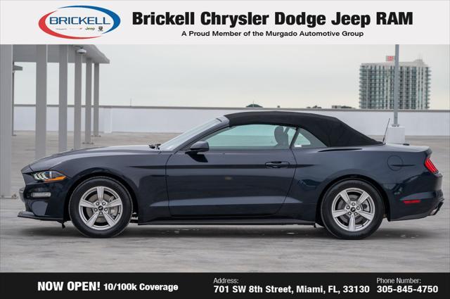 used 2021 Ford Mustang car, priced at $26,160