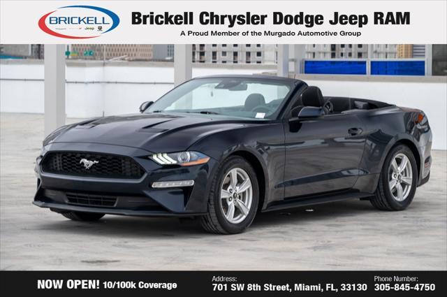 used 2021 Ford Mustang car, priced at $26,160