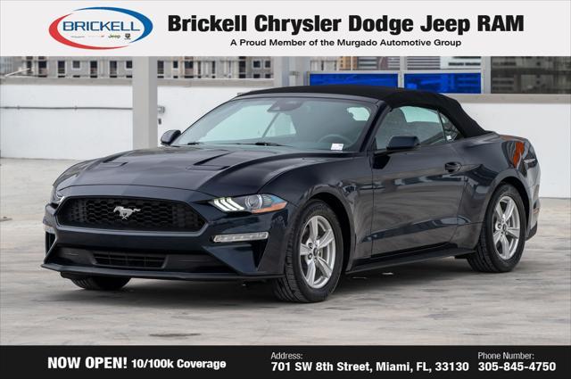 used 2021 Ford Mustang car, priced at $26,160