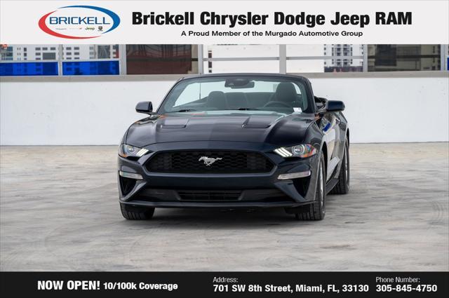 used 2021 Ford Mustang car, priced at $26,160