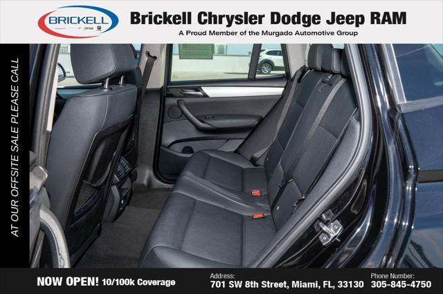 used 2016 BMW X3 car, priced at $9,978