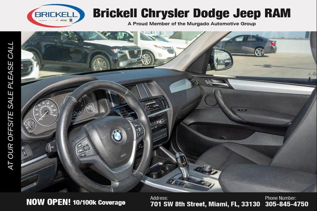 used 2016 BMW X3 car, priced at $9,215