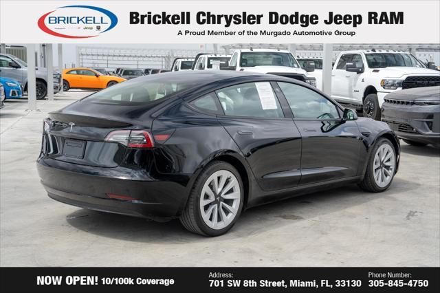 used 2023 Tesla Model 3 car, priced at $24,049