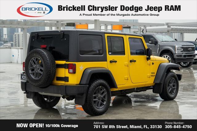 used 2011 Jeep Wrangler Unlimited car, priced at $14,549