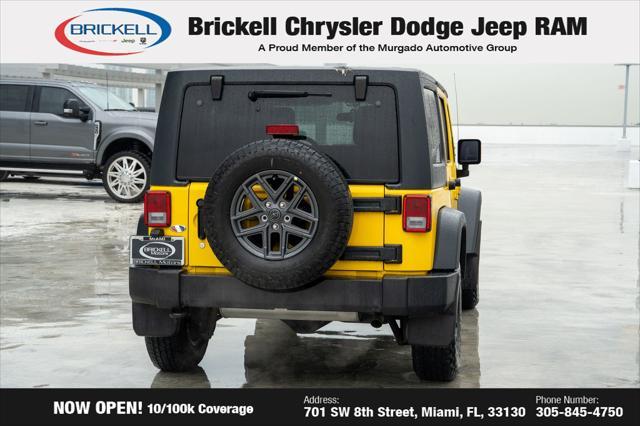 used 2011 Jeep Wrangler Unlimited car, priced at $14,549