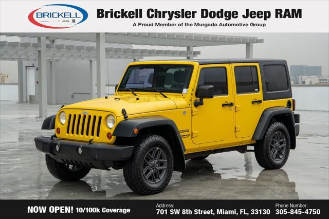 used 2011 Jeep Wrangler Unlimited car, priced at $14,549