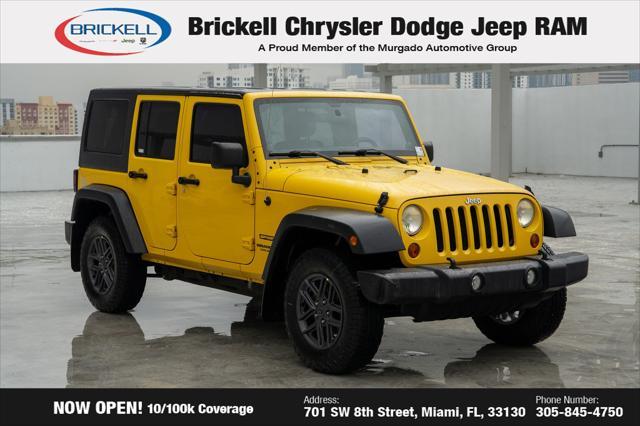 used 2011 Jeep Wrangler Unlimited car, priced at $14,549