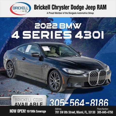 used 2022 BMW 430 car, priced at $32,243