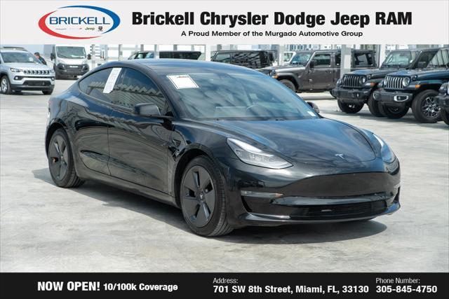 used 2021 Tesla Model 3 car, priced at $23,349