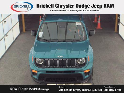 used 2021 Jeep Renegade car, priced at $13,285