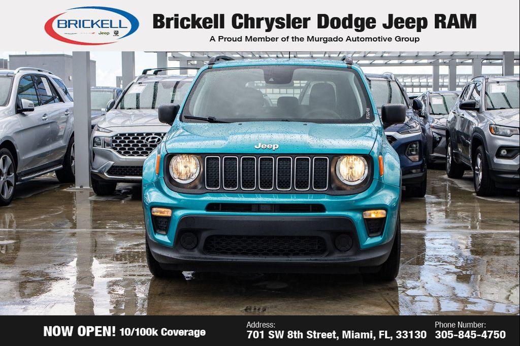 used 2021 Jeep Renegade car, priced at $11,335