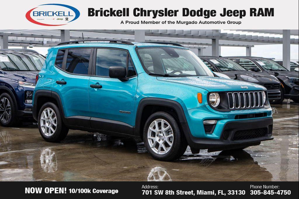 used 2021 Jeep Renegade car, priced at $11,335
