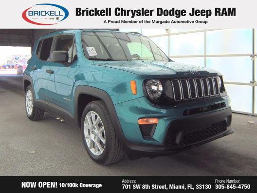 used 2021 Jeep Renegade car, priced at $13,285