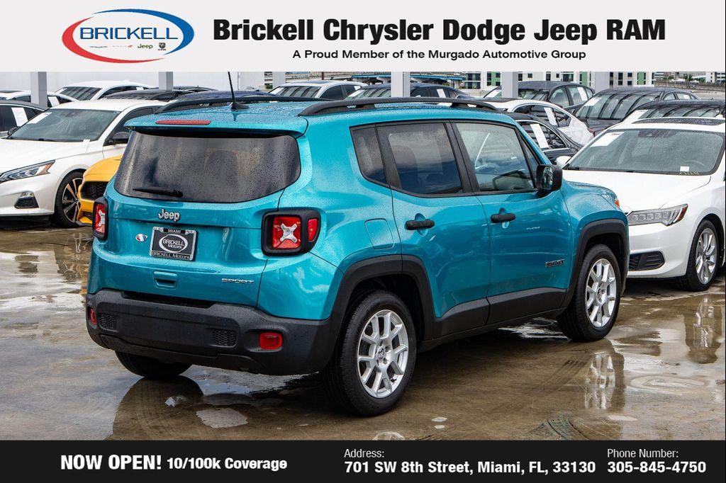 used 2021 Jeep Renegade car, priced at $11,335