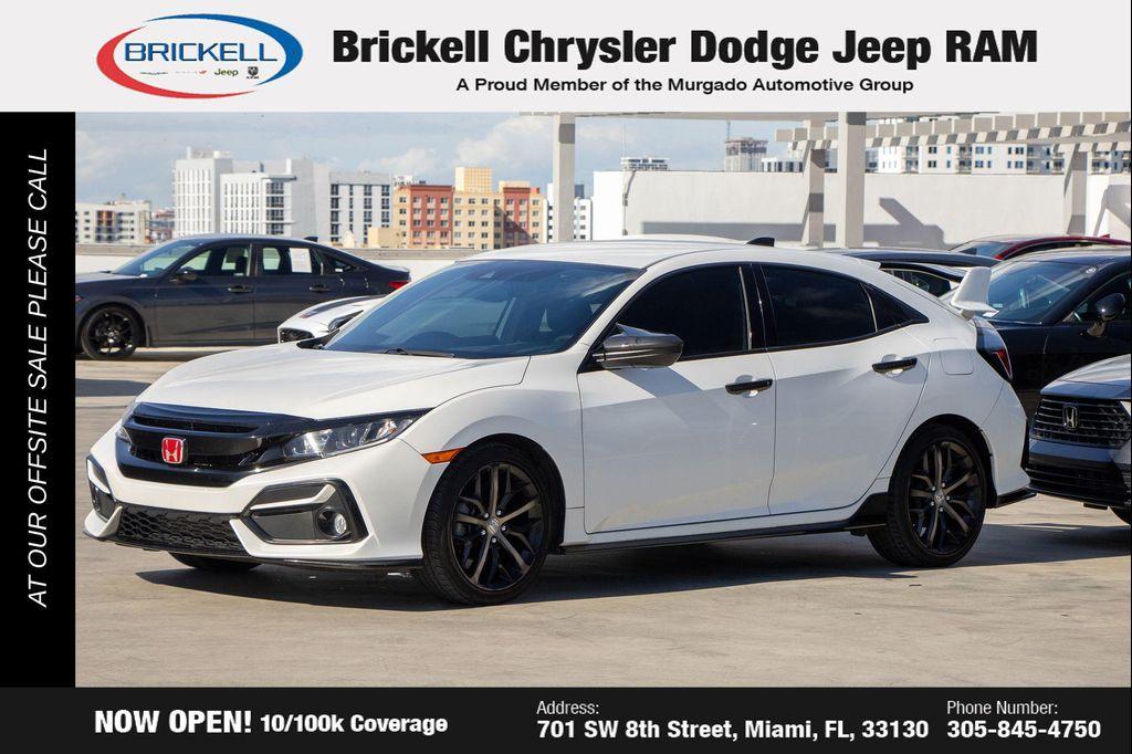 used 2021 Honda Civic car, priced at $19,565
