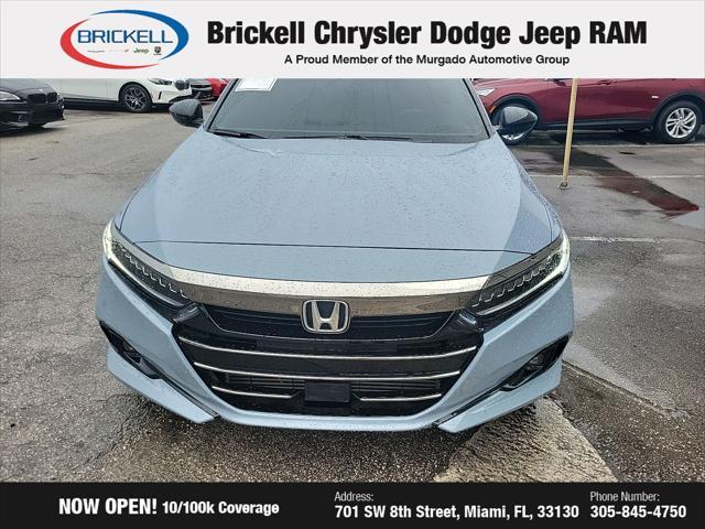used 2022 Honda Accord car, priced at $23,395