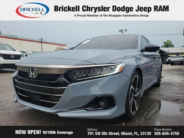 used 2022 Honda Accord car, priced at $23,395