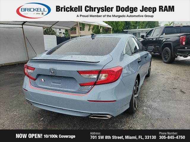 used 2022 Honda Accord car, priced at $23,395