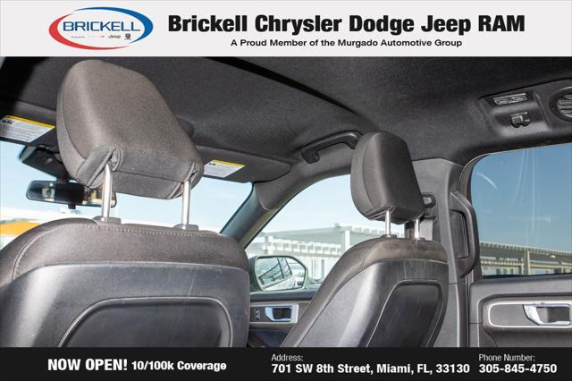 used 2020 Ford Explorer car, priced at $18,651