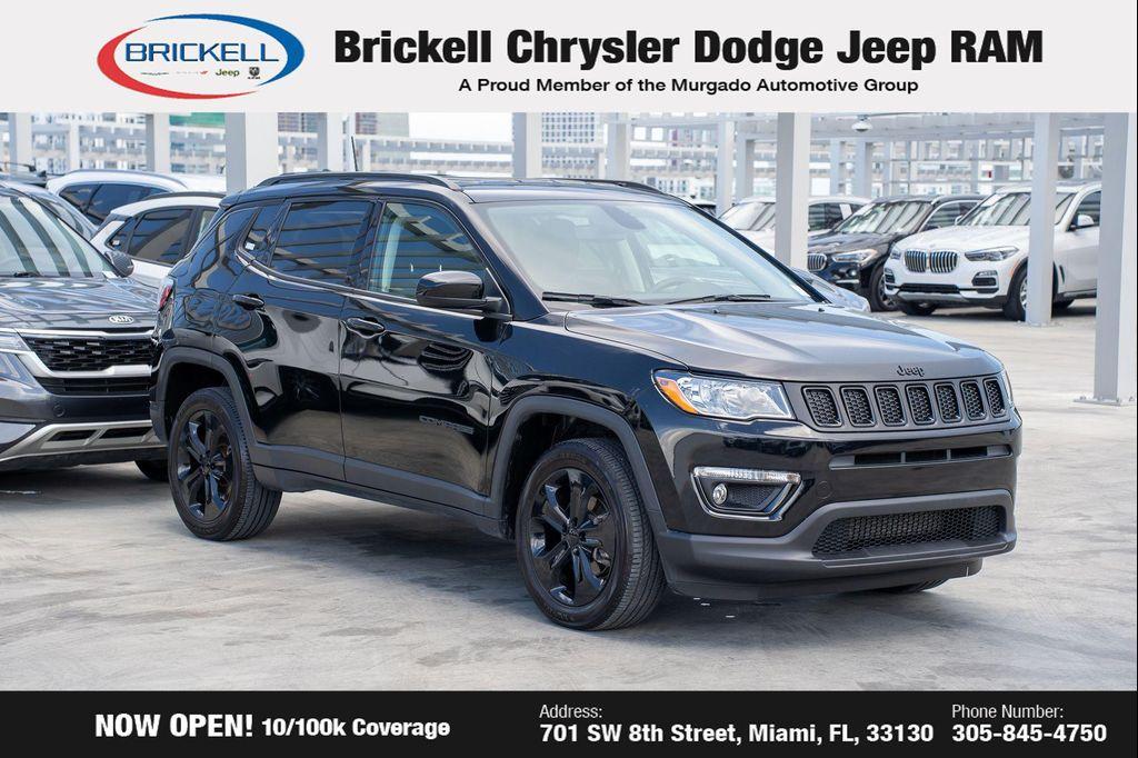 used 2021 Jeep Compass car, priced at $17,755