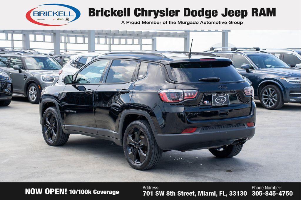 used 2021 Jeep Compass car, priced at $17,755